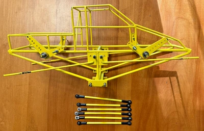 Clod Buster Chassis Steel Tube 4 link axle New Era Tamiya Bullhead Clodbuster - Image 1 of 2