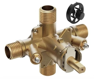 2510 Duschventil Ersatz für Moen Posi Temp Ventil, 4 Anschlüsse 1/2 Zoll IPS - Bild 1 von 8