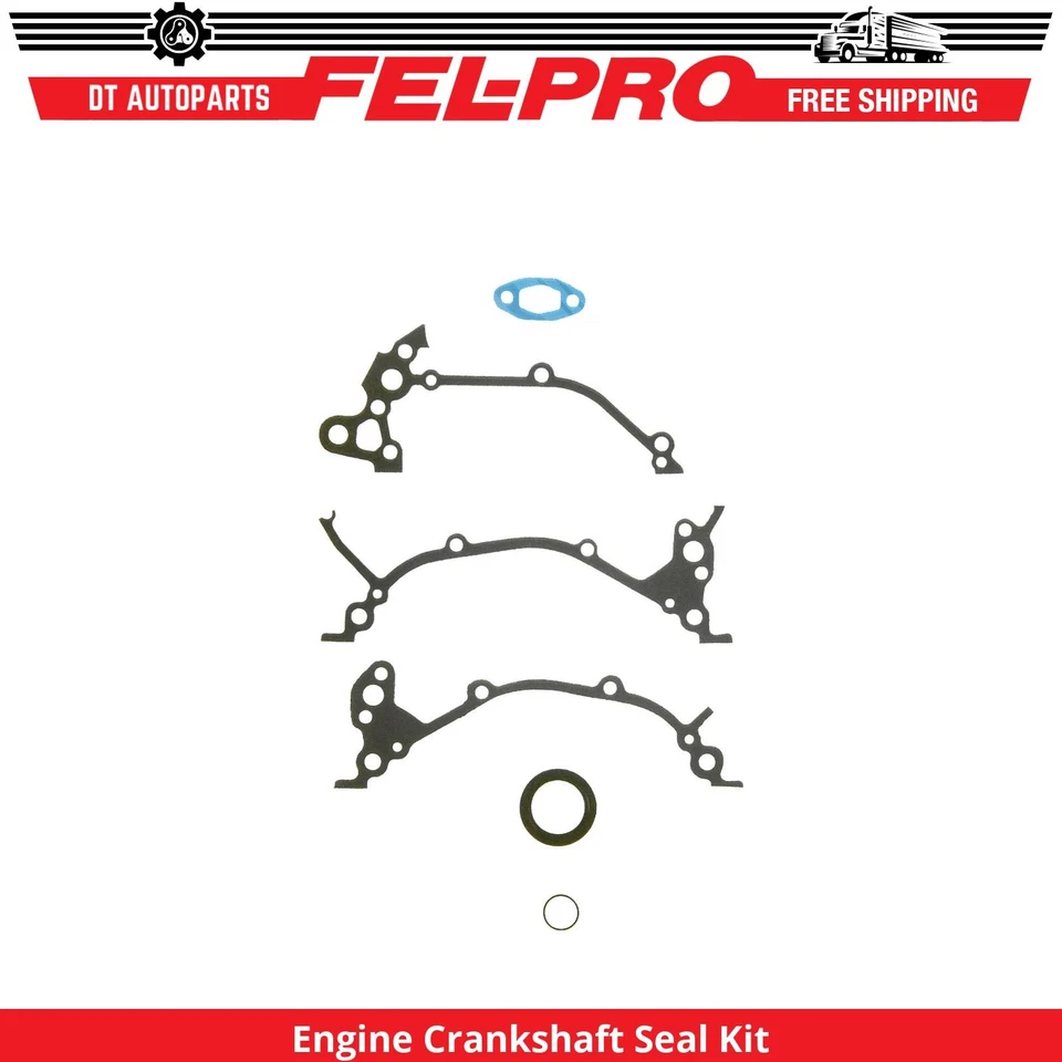 Kit de sellado de cigüeñal delantero Fel-Pro 1987 para Nissan D21 1986-1994 3,0 L motor V6 Foto 1 de 1