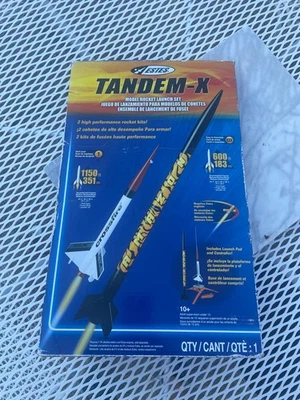 Estes TANDEM-X Model Rocket Launch Kit New Open Box Complete Unused fast Ship - Image 1 of 3