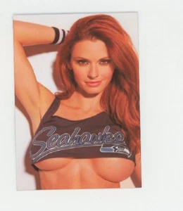 Seattle Seahawks Fútbol METAL Nevera Imán 🏈 Sexy Bajo Escote - Imagen 1 de 1