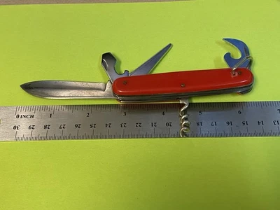 NAVAJA DE BOLSILLO MULTIHERRAMIENTA VINTAGE HOJA PRINCIPAL 2 1/2" Foto 1 de 2