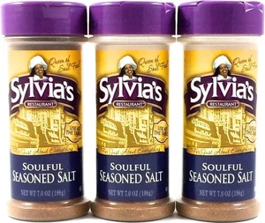 Sylvia’s Soulful Sal Sazonada Mezcla de Condimentos Multiusos para Filete Pollo Ve... - Imagen 1 de 3