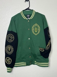 Wicked Emerald City Girls Varsity Jacket SMALL New - Picture 1 of 8