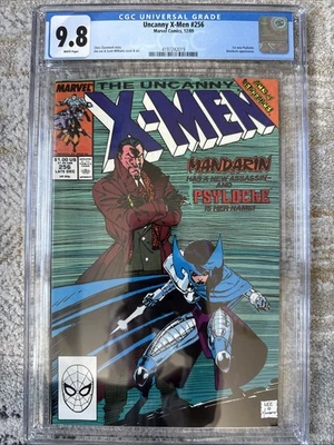 Marvel Comics CGC 9.8 Uncanny X-Men #256 1st new Psylocke. Mandarin Appearance - Image 1 of 2