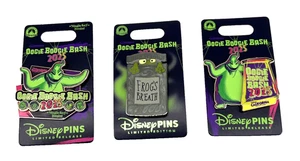 2025 Disneyland Parks DCA Oogie Boogie Bash Magic Key Pin Set New Release (A1) - Picture 1 of 5