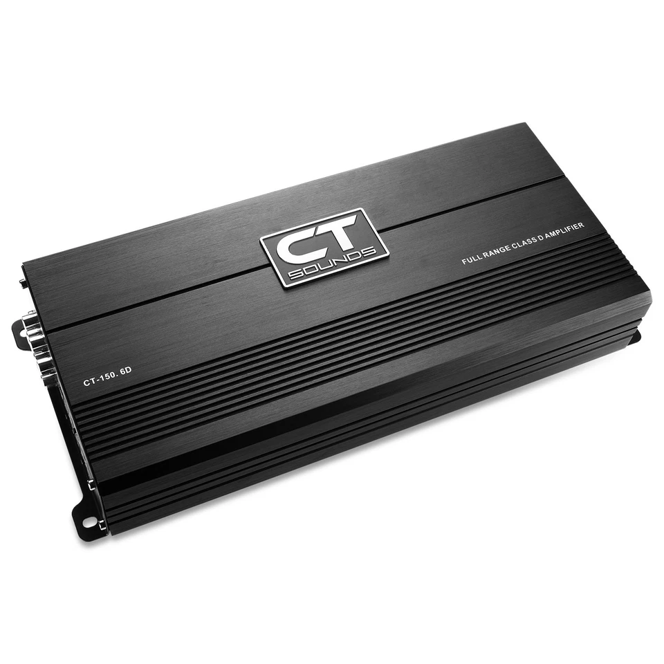 Amplificador Coche CT Sounds CT-150.6D 1500W RMS Rango Completo Clase D 4 Canales Foto 1 de 4