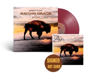 Robert Plant Saving Grace PUNCH LP W/ SIGNED Art Card Led Zeppelin IN HAND - Picture 1 of 5