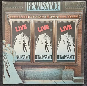 Renaissance - Live At Carnegie Hall - 1976 - STEREO - Vinyl - 2 LP Set - Sire Re - Picture 1 of 9
