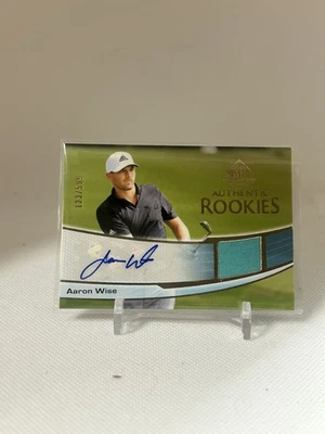 2024 SP Game Used Authentic Rookies /599 Aaron Wise #126 Rookie Auto RC - Image 1 of 2