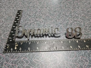 Oldsmobile Dynamic 88 Nameplate Ornament Fender Emblem 1965 1966 392268 392269 - Picture 1 of 17