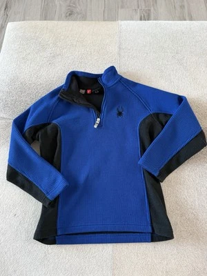 Sudadera Spyder Boys Talla M Azul Polar Activa Foto 1 de 4