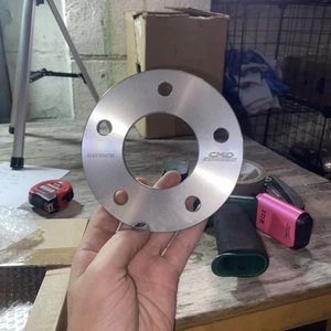 2) 7mm CUSTOM Wheel Spacers Adapters 5X114.3 5X4.5 70.3 CB 1/2-20 - Picture 1 of 1