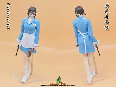 CUKE TOYS MA-043 1/6 Mujer Criada Niña Asesina Vestido Uniforme Para Figura de Acción 12" Foto 1 de 4