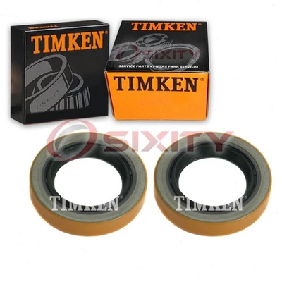 2 peças vedações de roda traseira Timken para 1972-1974 eixos de transmissão Plymouth Fury II quase perfeito - Imagem 1 de 4