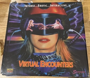 VIRTUAL ENCOUNTERS Laserdisc LD ULTRA RARE In Shrink  1995 Elizabeth Kaitan - Picture 1 of 2