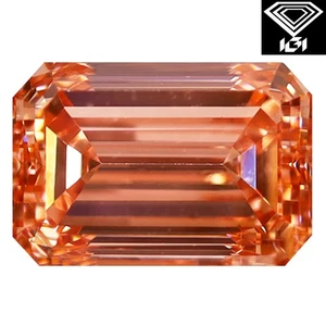 IGI zertifizierter CVD-Diamant 1,20 ct Smaragdschliff (7 x 5 mm) VS1 Reinheit CVD Diamond - Bild 1 von 3