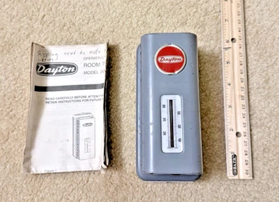 Termostato eléctrico para habitación Dayton 2E369 Foto 1 de 4