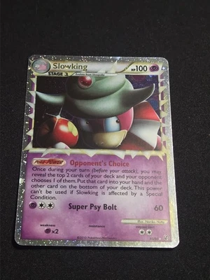 Slowking 2010 Undaunted 85/90 Holo Pokemon Card - Image 1 of 4