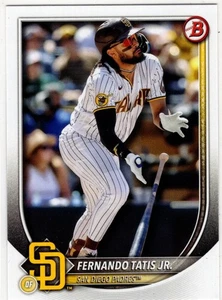 2025 Topps Bowman Baseball Fernando Tatis Jr. No. 23 San Diego Padres - Bild 1 von 2