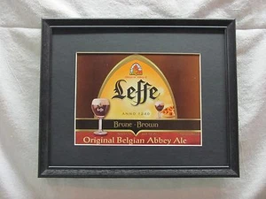 LEFFE ORIGINAL BELGIAN ABBEY ALE BEER SIGN #908 - Picture 1 of 1