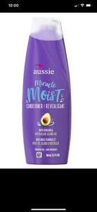 Aussie Miracle Moist Conditioner with Avocado & Australian Jojoba Oil 12.1 fl oz - Picture 1 of 2
