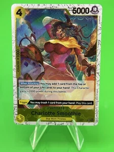 💥One Piece PRB-01 The Best Charlotte Smoothie Pirate Flag Foil OP03-110, Rare💥 - Picture 1 of 15