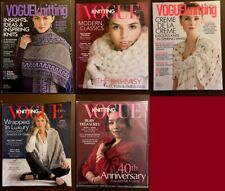 VOGUE KNITTING MAGAZINE LOT - SOLD BY THE ISSUE - BUY MORE SAVE MORE (UP TO 40%)