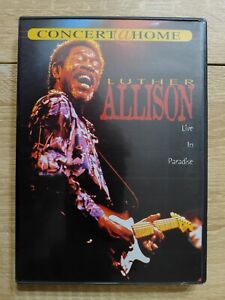 DVD LUTHER ALLISON - LIVE IN PARADISE - MADE IN USA - 1998