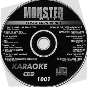 KARAOKE MONTER HITS CDG 159 New Disc Set Country,Rock,Classic,Pop,in sleeves - Picture 1 of 4