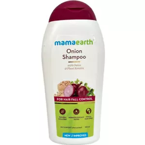 Mamaearth Onion Shampoo with Onion & Plant Keratin For Hair Fall Control - Picture 1 of 7