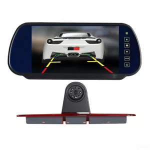 7" Touch Screen Car Monitor Mirror IR Backup Camera For Benz Sprinter VW Crafter - Picture 1 of 12