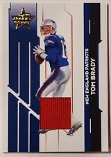Tom Brady Game Used Patch Authentic 2006 Leaf Rookies & Stars-Very Rare-See POP