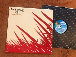 Wishbone Ash Number The Brave LP PROG Hard Rock US 1981 MCA 5200 NM w/inner slee - Picture 1 of 4
