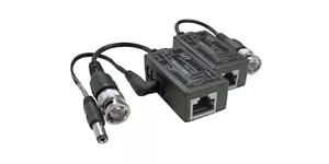 Prolunga BNC Over Cat5 Cat5E Cat6 + Alimentazione DC - Foto 1 di 4