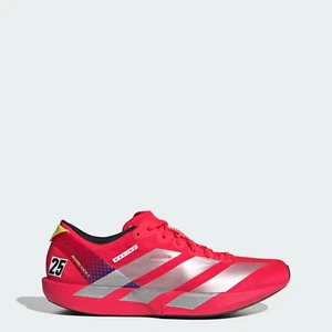 Adizero Adios 9 Running Shoes in Lucid Red/Cloud White/Pure Sulfur - Picture 1 of 10