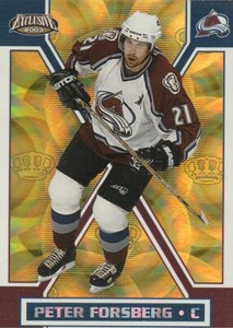 2002-03 Pacific Exclusive Gold #40 Peter Forsberg
