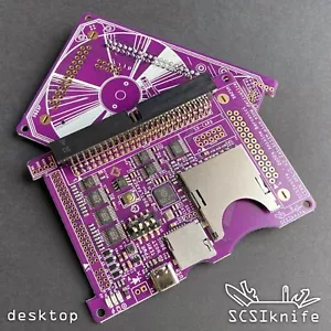 SCSIknife desktop - ZuluSCSI™ & BlueSCSI compatible SCSI hard drive Emulator - Picture 1 of 8