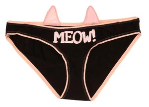Ladies Womens Cat Meow Bikini Briefs Pants Knickers 6-20 Underwear Primark - Picture 1 of 2