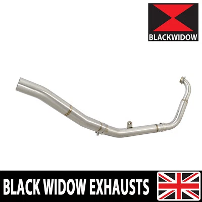 YZF-R 125 2014-1018 Exhaust Downpipes Headers Collector Big Bore High Level - Image 1 of 3