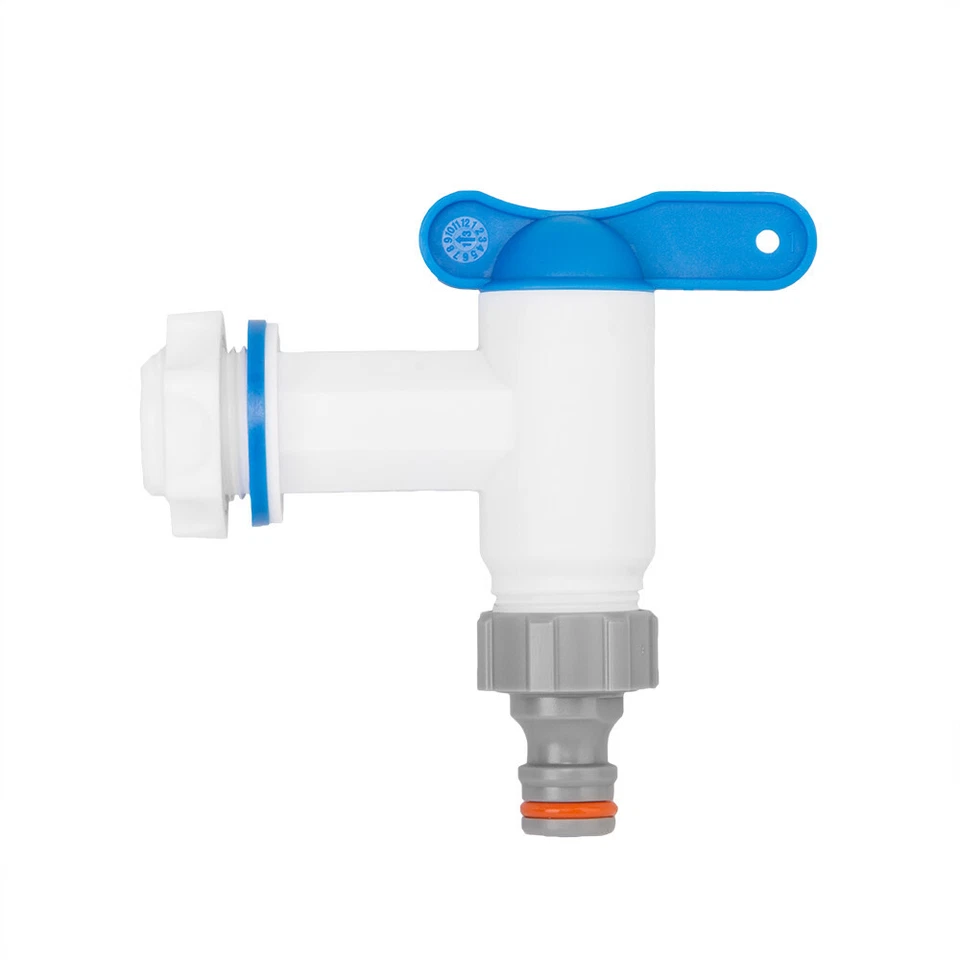 MAWEKU Wasserhahn Regentonne 3/4 Zoll Absperrhahn Kugelhahn Auslaufhahn Garten Ventil