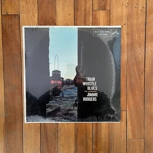 Train Whistle Blues The Legendary Jimmie Rodgers Vinyl LP RCA LPM-1640 Sealed - Picture 1 of 2