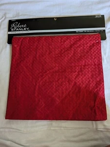 NUEVO Corredor de Mesa Formal Robert Stanley Home Collection Rojo Brillante 16"X60"  - Imagen 1 de 7