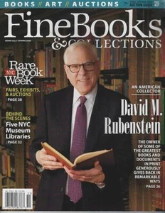 Fine Books Collections Magazine Spring 2020 David M. Rubenstein Libraries NY - Picture 1 of 1