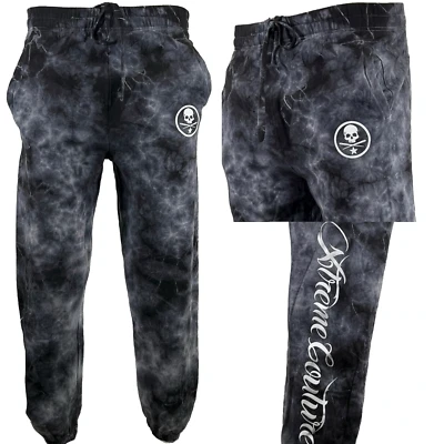 Pantalones deportivos para hombre Xtreme Couture by Affliction jogger slugger calavera motociclista Foto 1 de 4