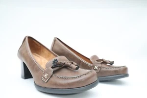Naturalizer Slip On Shoes Women's 7 M Brown Leather MSRP $ 120 - Picture 1 of 8