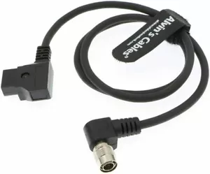 D Tap auf 4 Pin Hirose rechter Winkel Stecker Netzkabel für Soundgeräte 70CM - Bild 1 von 6