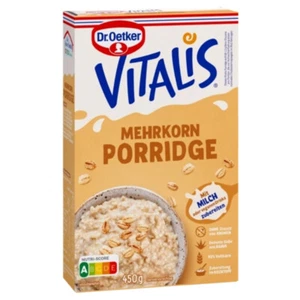Vitalis Porridge Mehrkorn Vollkorn Con Agavensüße Bulk 450g - Foto 1 di 1