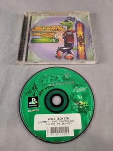 Gex 3: Deep Cover Gecko, PS1, Disc and Back Cover Art Only, Authentic! - Picture 1 of 1