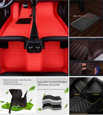 Fit For Kia Borrego Car Floor Mats all-weather luxury Waterproof Liners Auto - Image 1 of 4